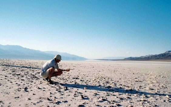 Badwater. Vallée de la mort.