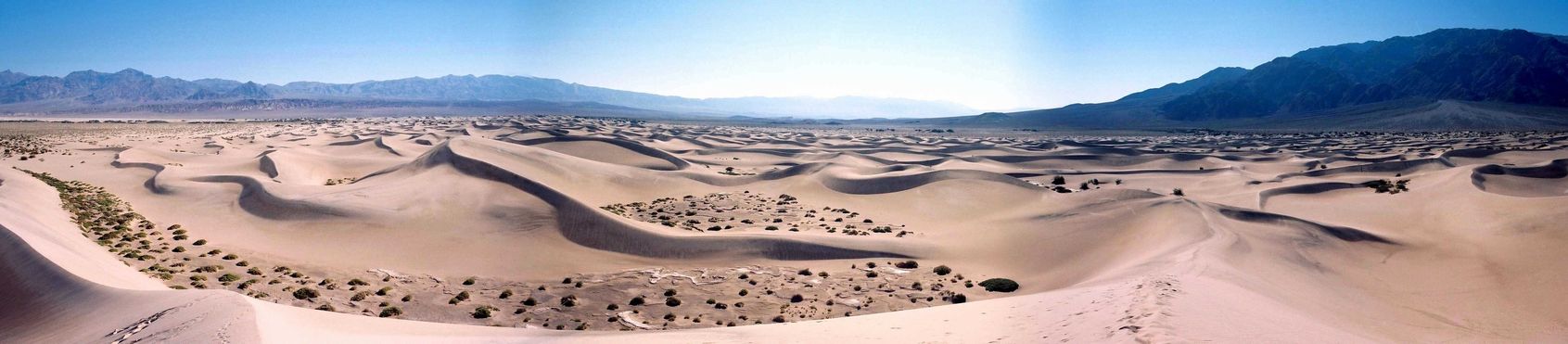 Sand dunes. Vallée de la mort.