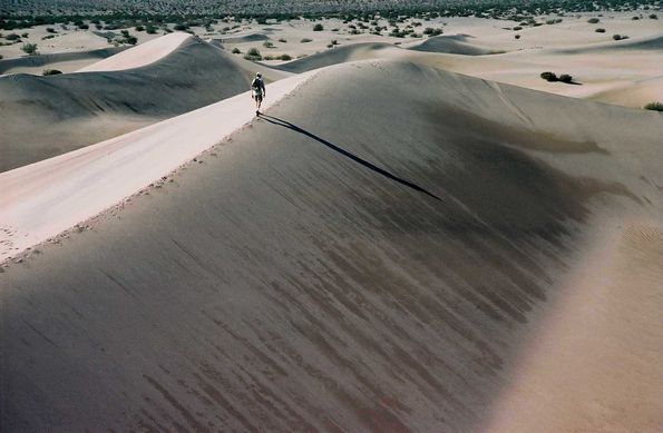 Sand dunes. Vallée de la mort.