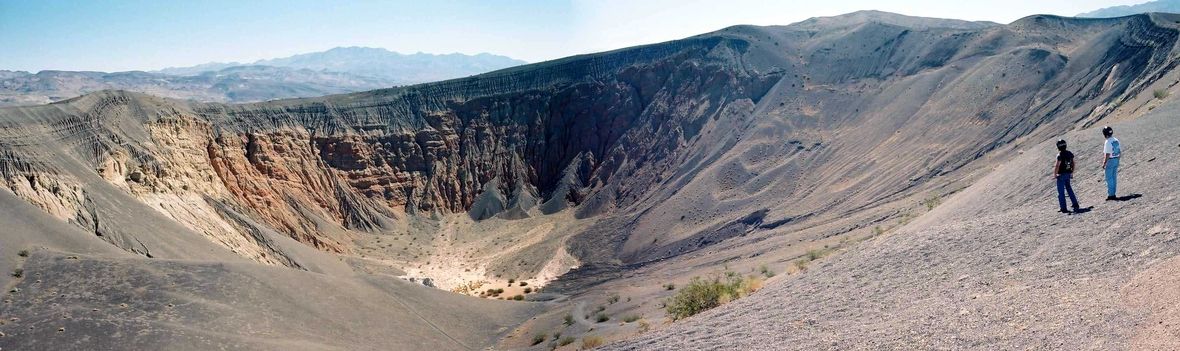 Cratère Ubehebe dans la Vallée de la mort