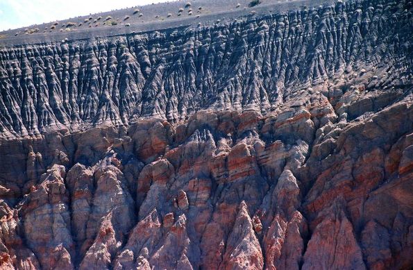 Cratère Ubehebe. Vallée de la mort.