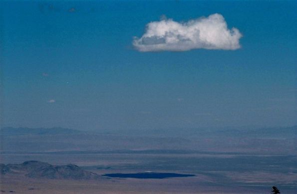 Enorme nuage au-dessus de Great Basin