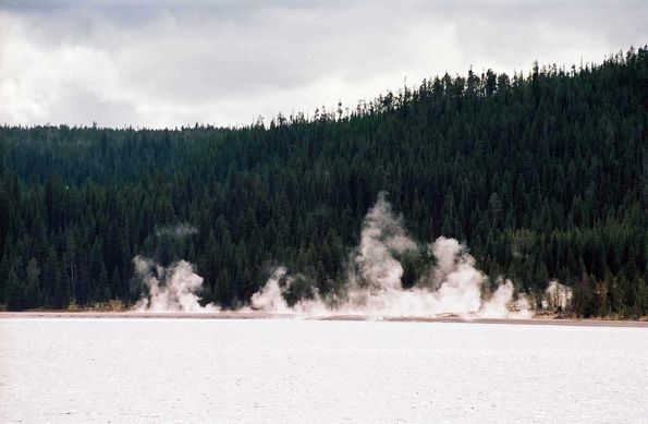 Fumerolles à Yellowstone