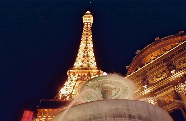 La tour Eiffel à Las Vegas