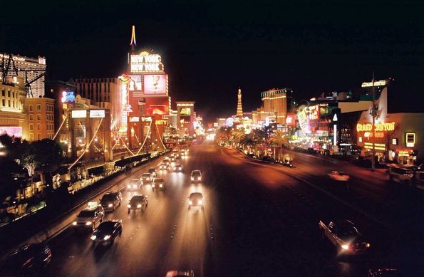 La strip street de Las Vegas
