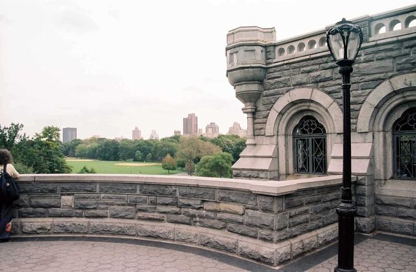 Le belvédère castle à Central Park. New York City.