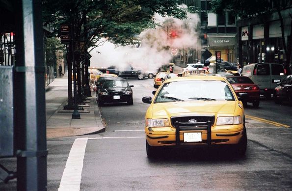 Taxi de New York City.