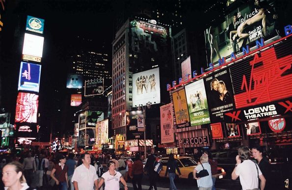 Time Square à New York City