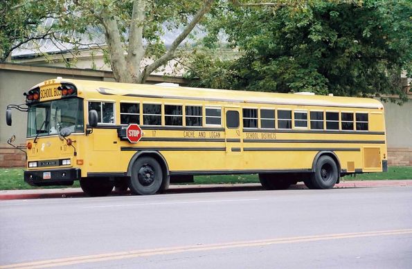 Car scolaire à Salt Lake City