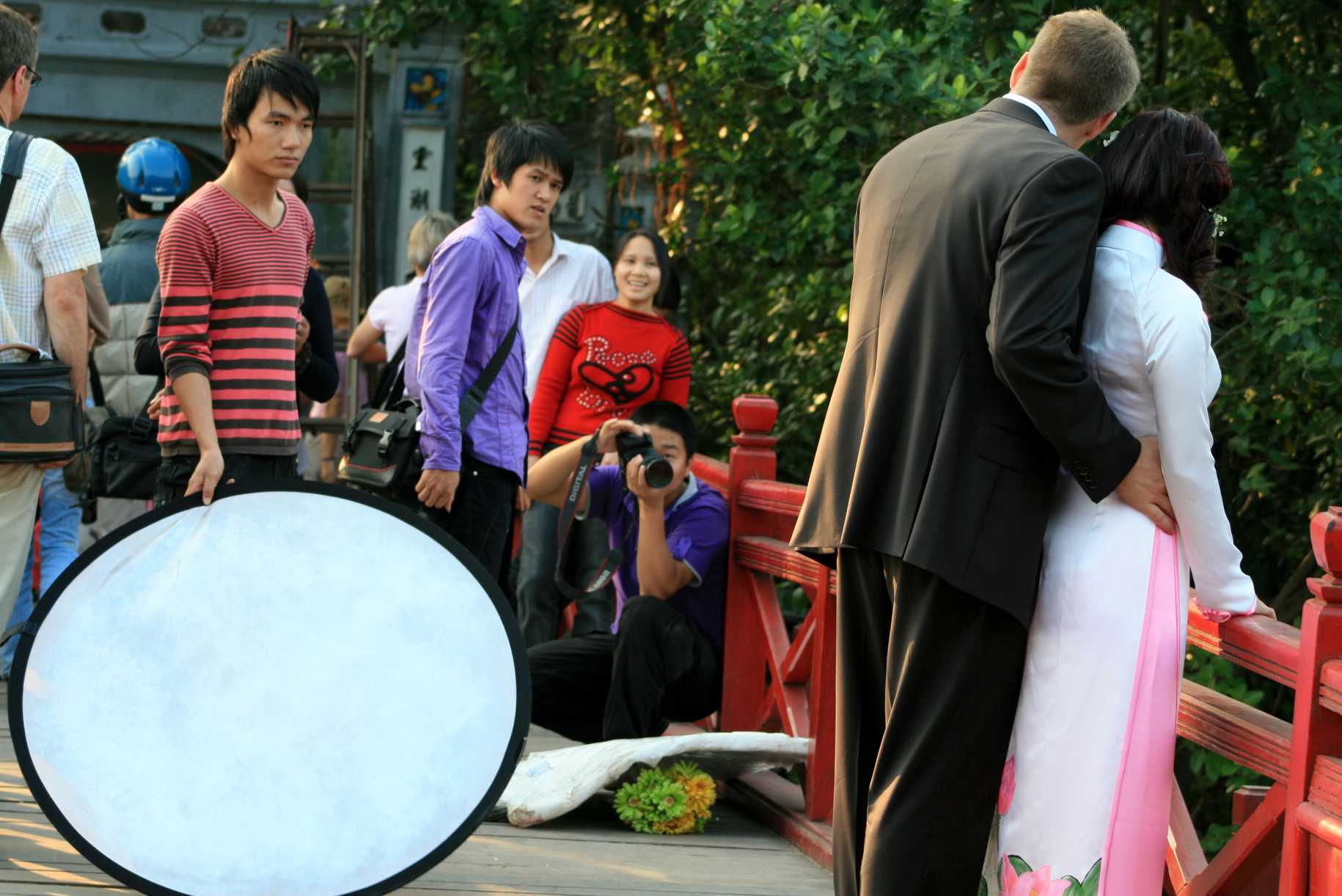 Mariage sur le lac Hoan Kiem à Hanoï
