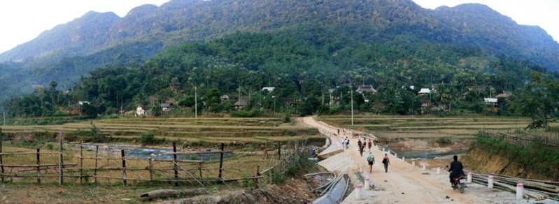 Dans le village de Lang Ke Man
