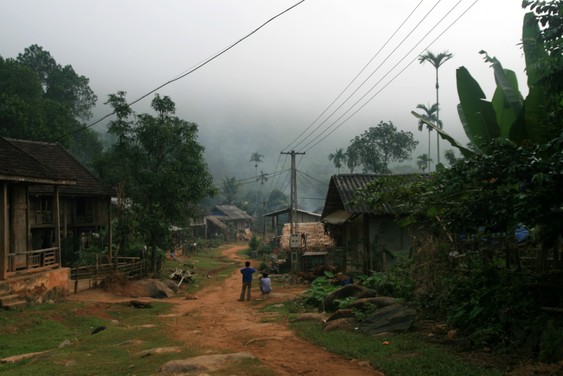 Dans le village de Ban Hang
