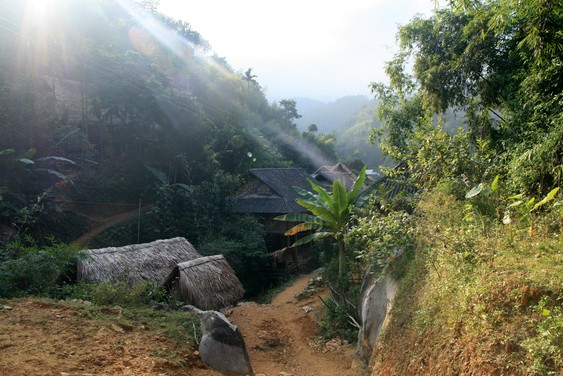Dans le village de Ban Kho Muong
