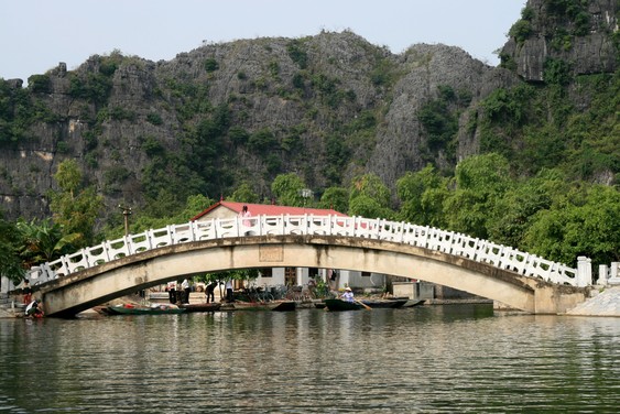 La rivière Ngo Dong à Tam Coc