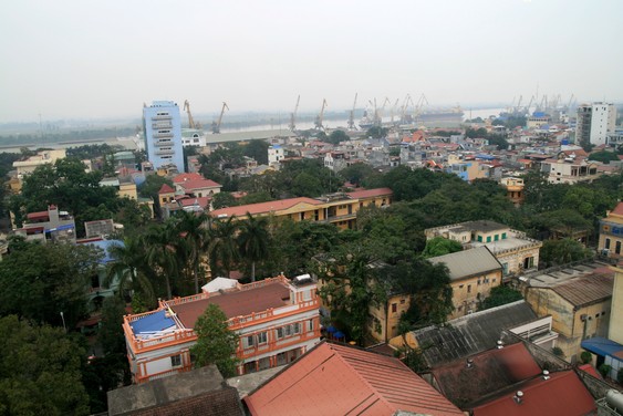 Dans la ville de Hai Phong
