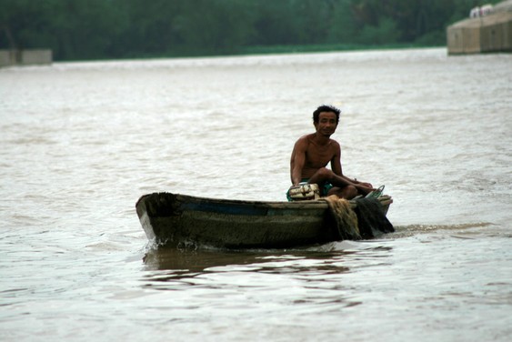 La rivière Song Tien du delta du Mékong