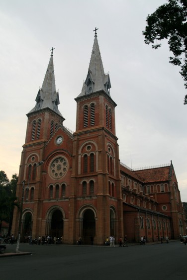 Eglise Notre-Dame. Ho Chi Minh Ville.