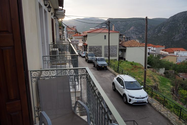 Pensión Sun view en Delfos