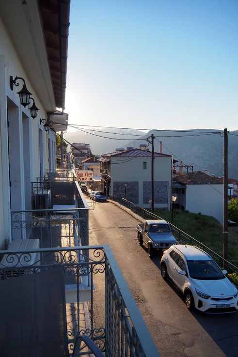 Pensión Sun view en Delfos