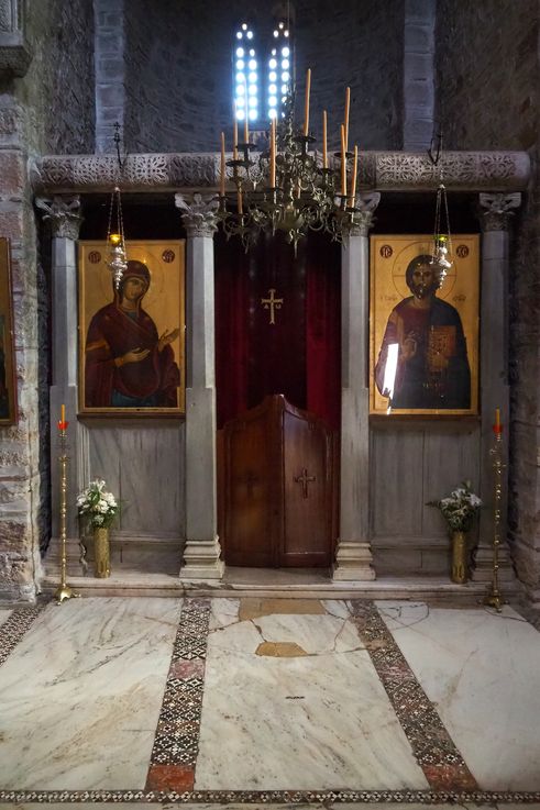 En el Monasterio de Osios Loukas