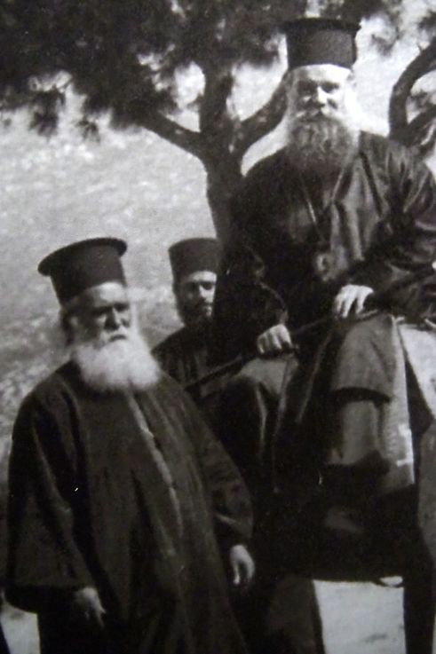 Foto en el Monasterio de Osios Loukas