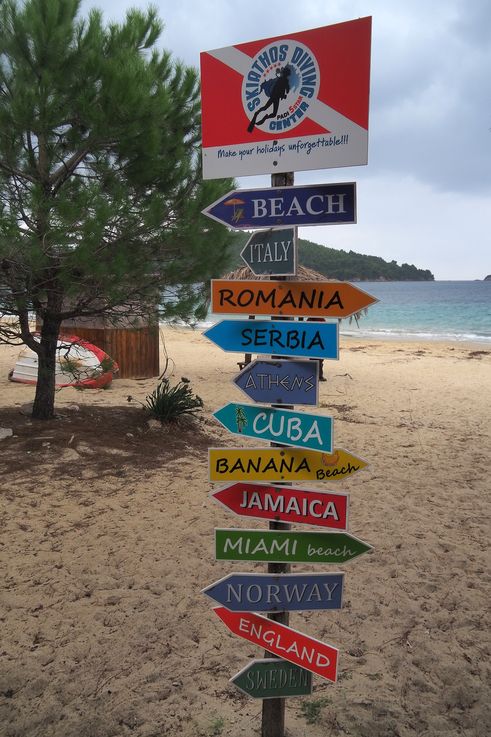 Koukounaries beach à Skiathos