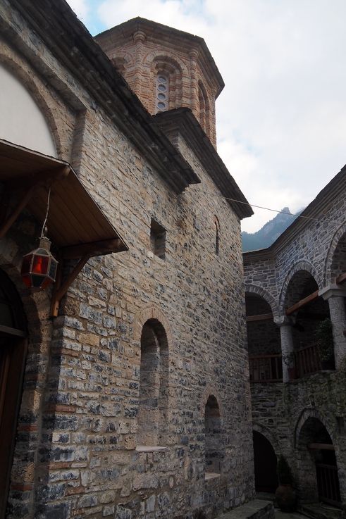 Monastère Saint-Dionysios au mont Olympe