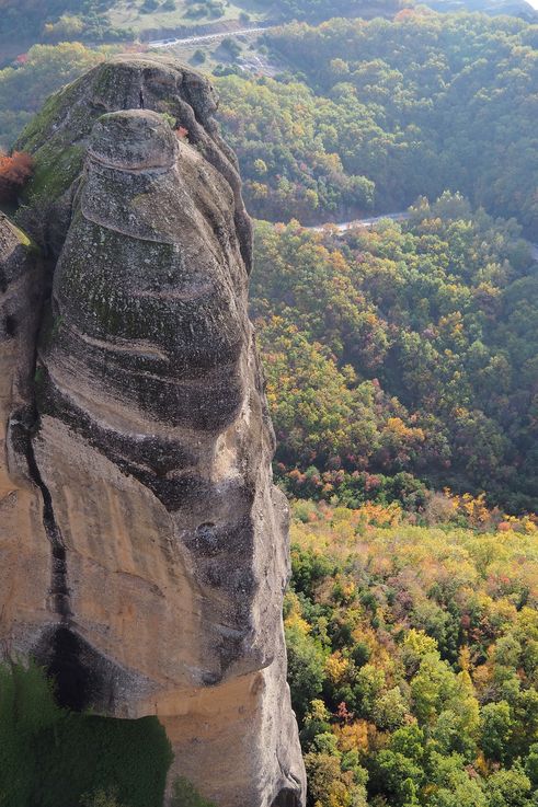 Where's Charlie? Perched atop Meteora...