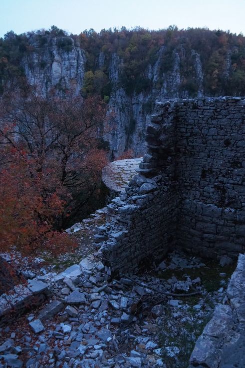 Monodendri en el desfiladero de Vikos