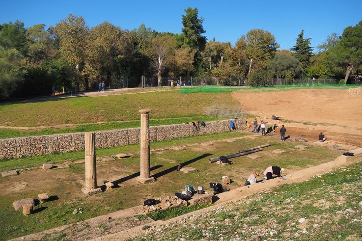 El sitio arqueológico de Olimpia