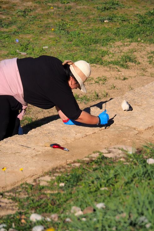 El sitio arqueológico de Olimpia