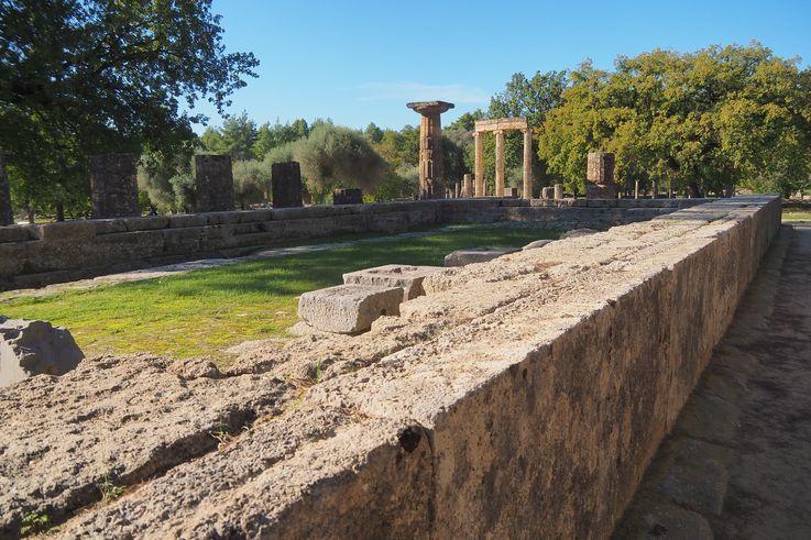 El Altar de Hera - Sitio arqueológico de Olimpia