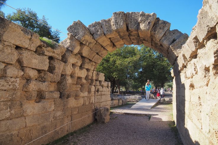 El estadio - Sitio arqueológico de Olimpia