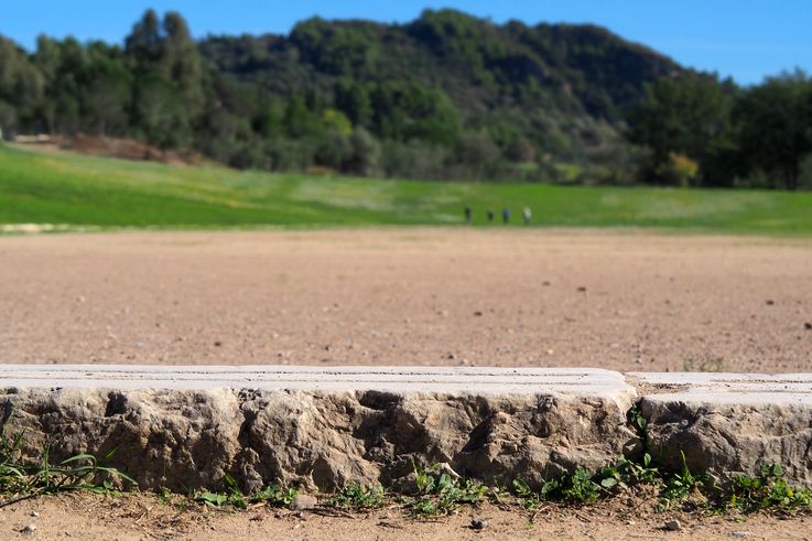 El estadio - Sitio arqueológico de Olimpia