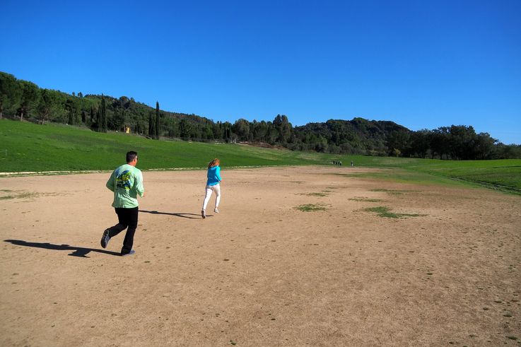 El estadio - Sitio arqueológico de Olimpia