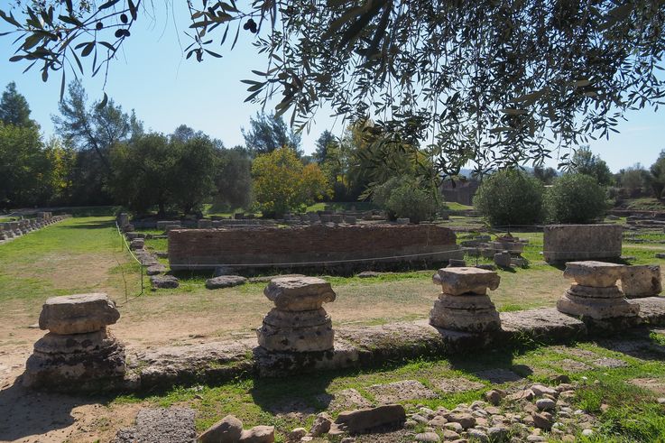Leonidaion - sitio arqueológico de Olimpia