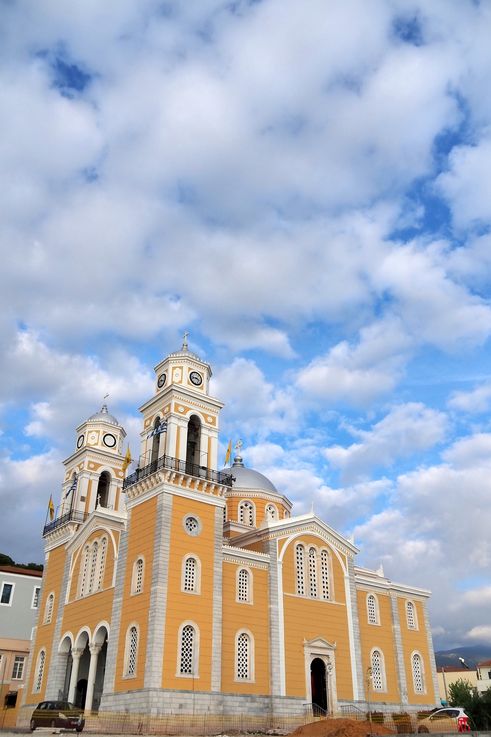 the Ypapanti Cathedral of Kalamata