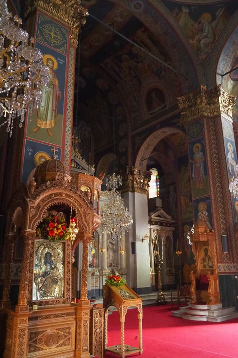 the Ypapanti Cathedral of Kalamata