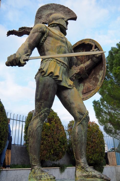Estatua de Leónidas - Esparta