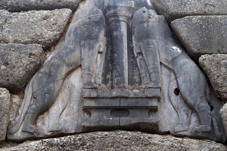 La Puerta de los Leones de Micenas