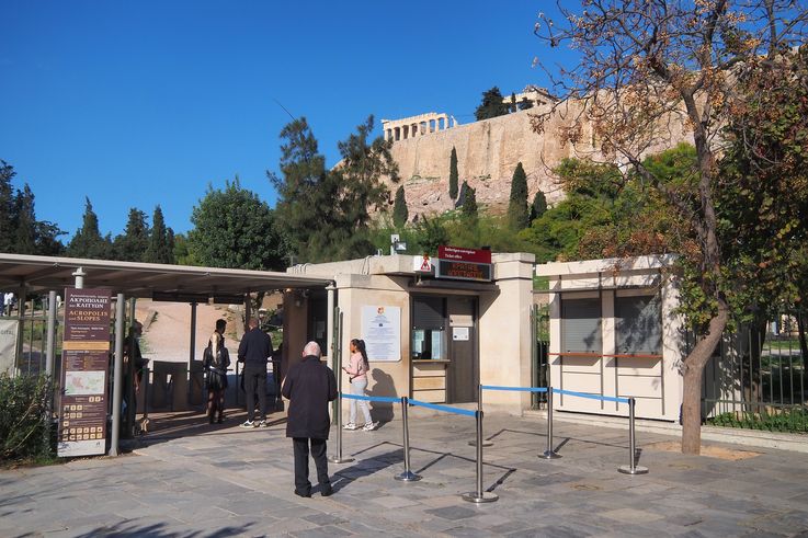 La Acrópolis en Atenas