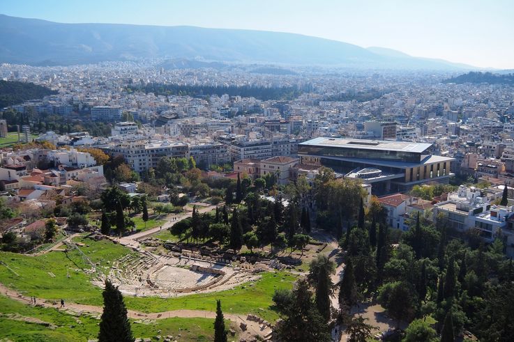 El Teatro de Dionisio - La Acrópolis - Atenas