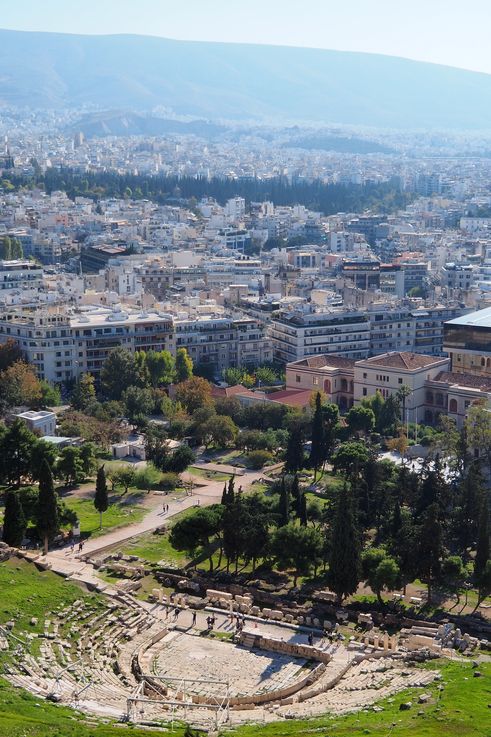 El Teatro de Dionisio - La Acrópolis - Atenas