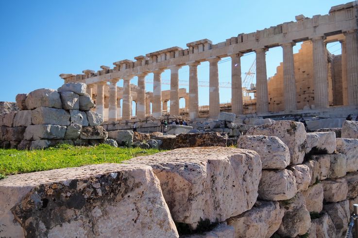 La Acrópolis en Atenas