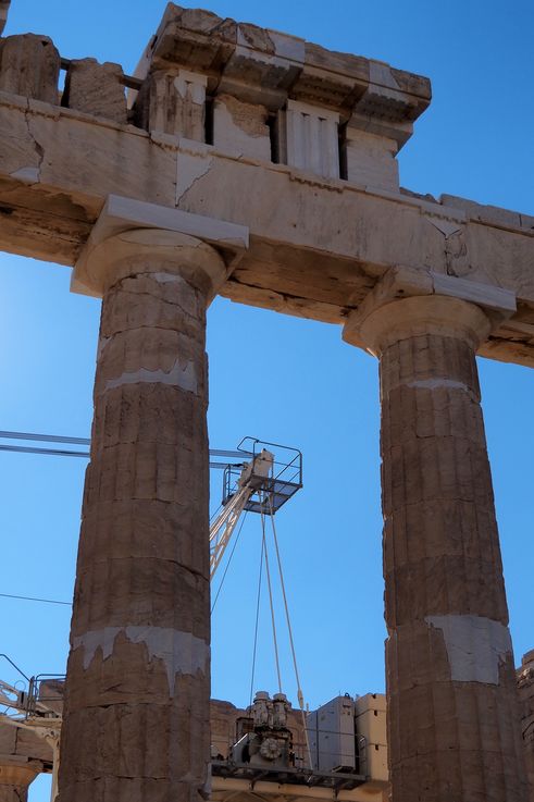 La Acrópolis en Atenas