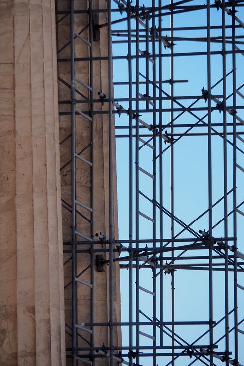 El Partenón de la Acrópolis en Atenas