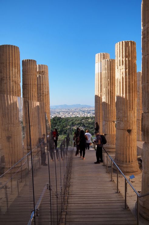 La Acrópolis en Atenas