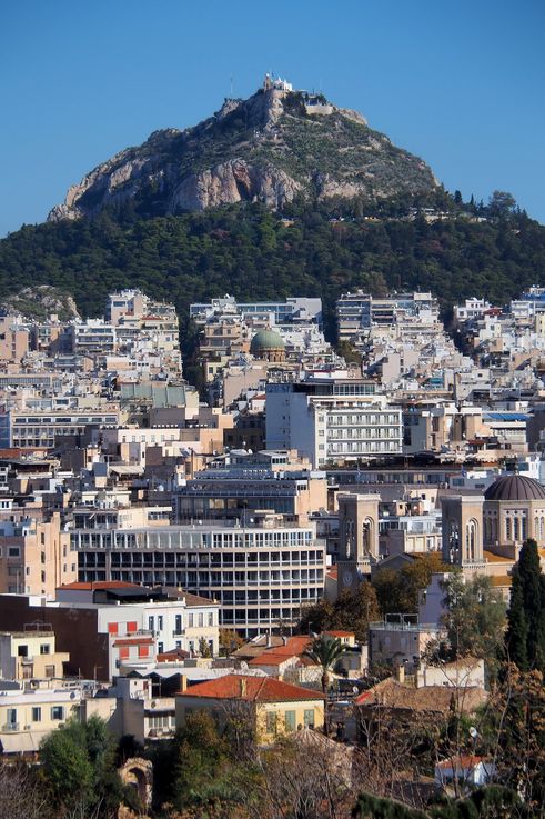 La Acrópolis en Atenas