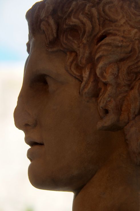Alexandre le Grand. Musée de l'Acropoles à Athènes.