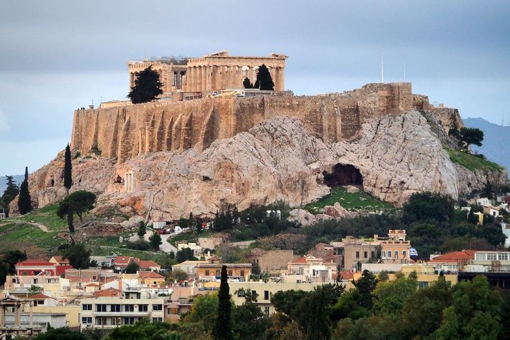 L'Acropoles à Athènes